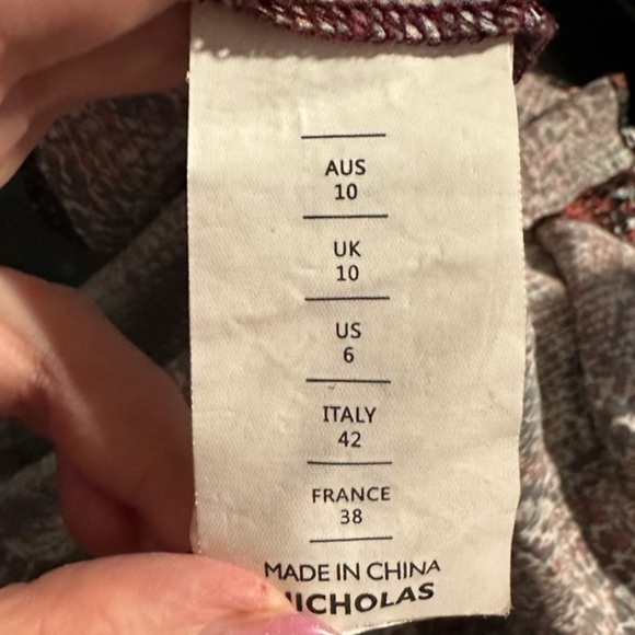 NICHOLAS Aline Cross Over Halter Midi Dress with Side Gather - Picture 7 of 8